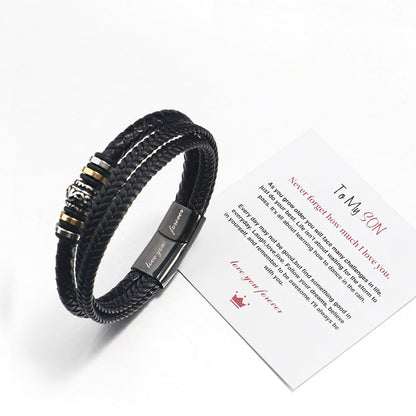 "To My Son" Bond Bracelet